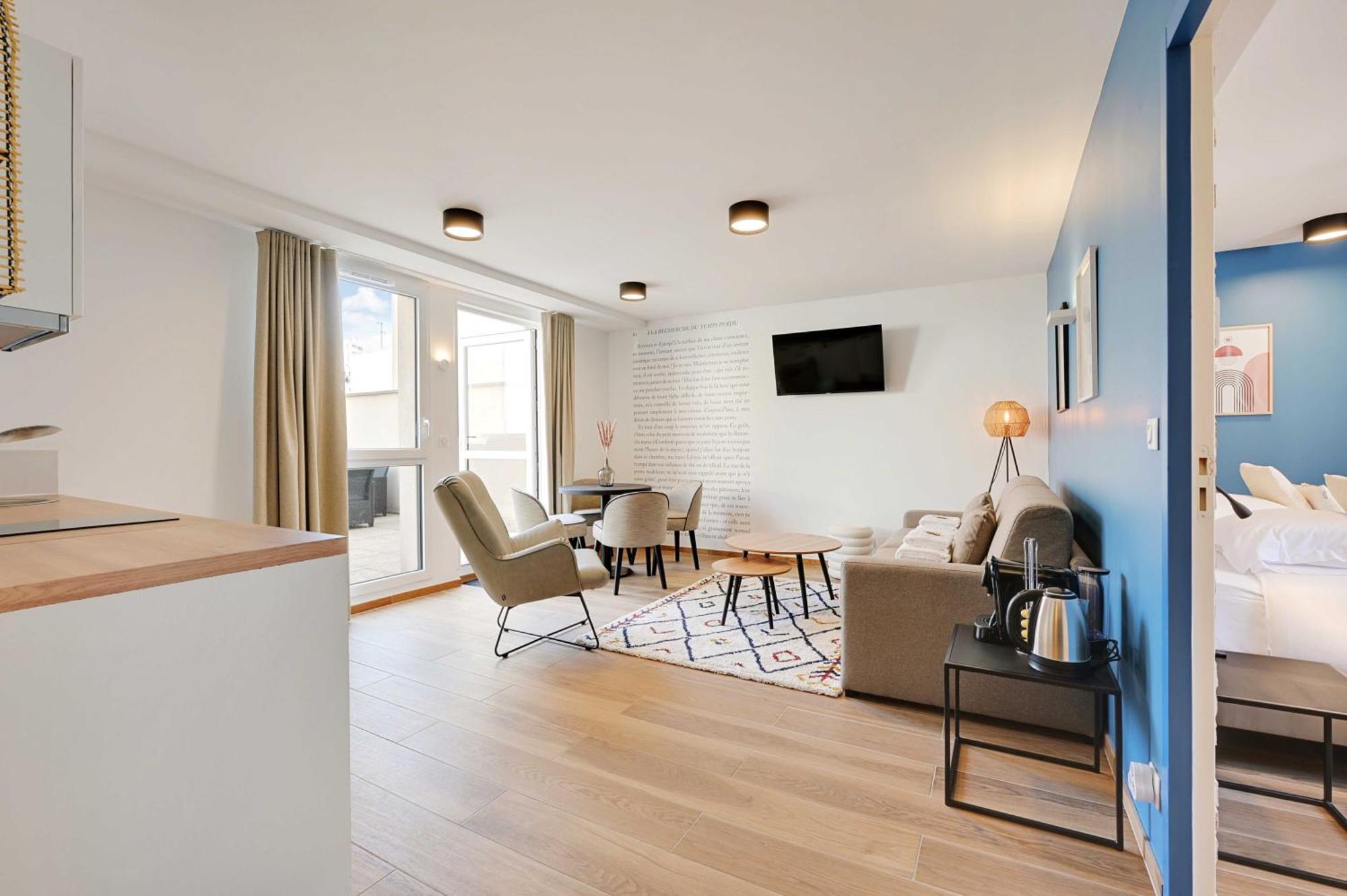 Residence Du Parc Vanves - Rooftop & Climatisation Ngoại thất bức ảnh