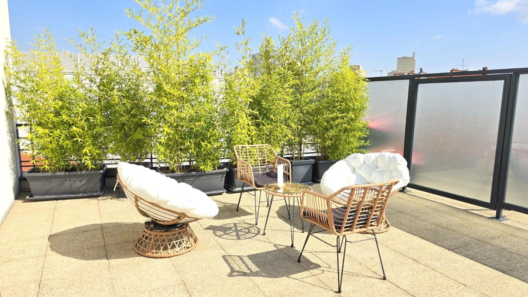 Residence Du Parc Vanves - Rooftop & Climatisation Ngoại thất bức ảnh
